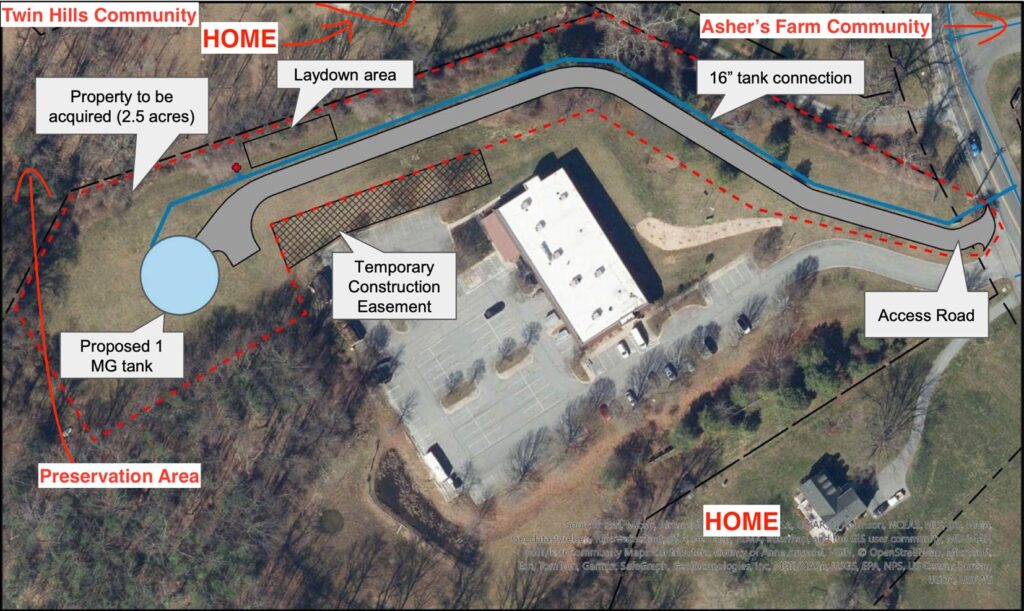 Heritage Harbour Elevated Water Storage Tank Plan
